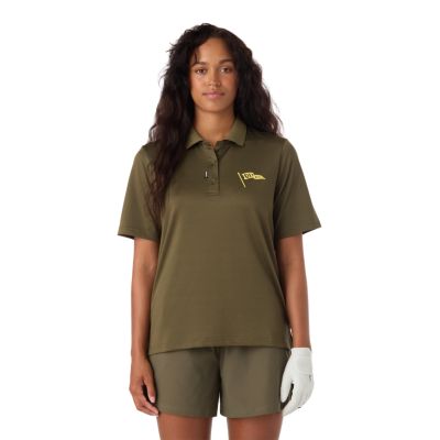 Polo de Golf Solide pour Femmes