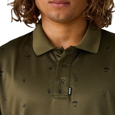 Golf Polo Printed Adult