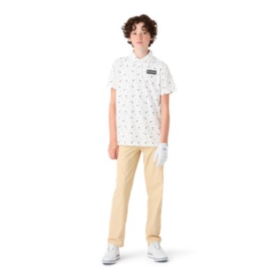 Golf Poloshirt Kinder Gemustert