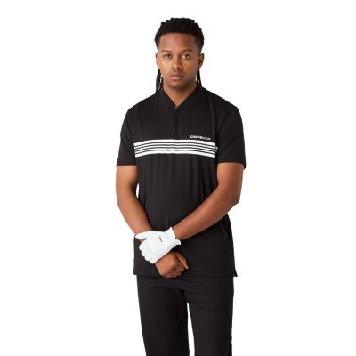 Golf Striped Polo Adult