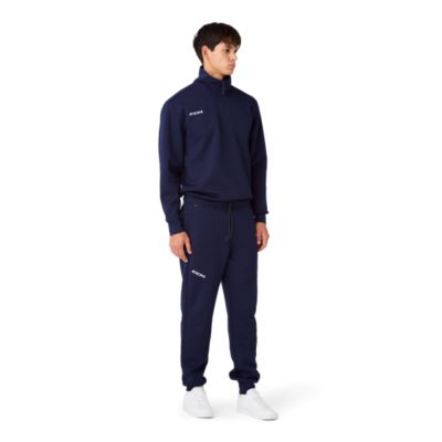 Team Premium Tech Fleece Jogger Sweatpants med Ribkant