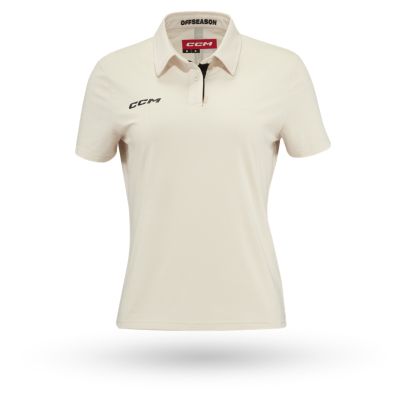 Ladies fitted clearance white polo shirt