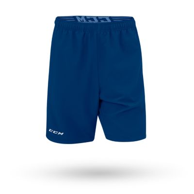 Woven Gym Shorts, Script Logo, 2.5