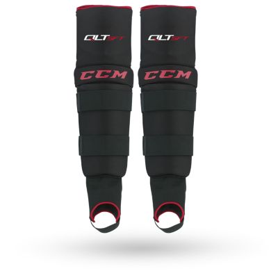 Quicklite SOFT DEK BALL HOCKEY SHIN PADS SENIOR