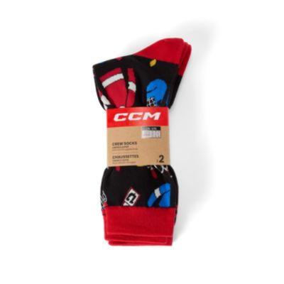Holiday Black Socks Adult