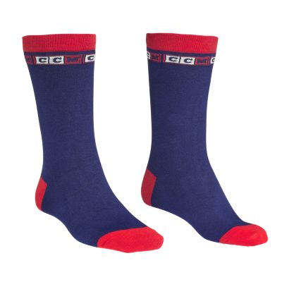 Holiday Navy Socks Adult
