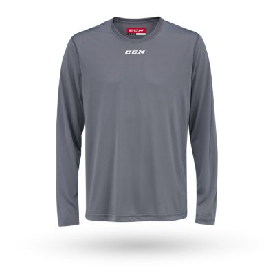 CCM Men's Long Sleeve Training Tech Tee - Training Shirts