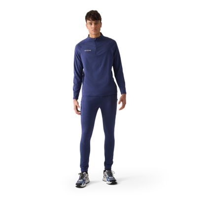 Thermal long sleeve quarter zip adult