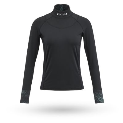 WOMENS NECK GUARD LONG-SLEEVE TOP CUT PROTECTION BASELAYER