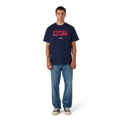 Czechia Flag Short Sleeve T-shirt