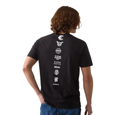 125 Years CCM Logos Short Sleeve Tee Adult