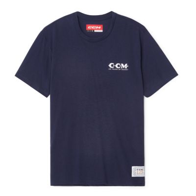 125 Years CCM Logos Short Sleeve Tee Adult