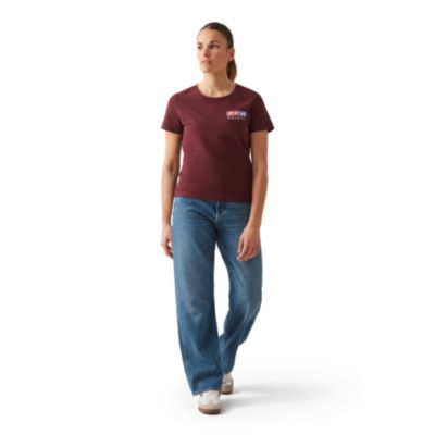 Vintage Womens Short Sleeve Tee Adult