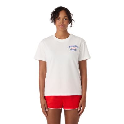 Athleisure kortærmet T-shirt til kvinder