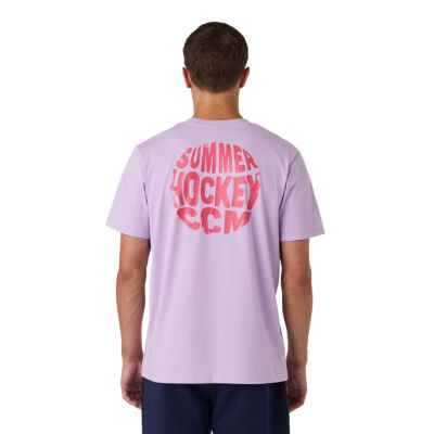 Summer Vibe T-shirt Lilla til voksne