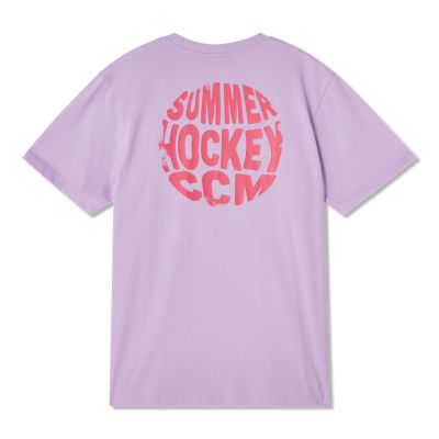 Summer Vibe T-shirt Lilla til voksne