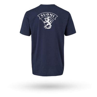 Flag Collection T-shirt med tryk p&aring; ryggen