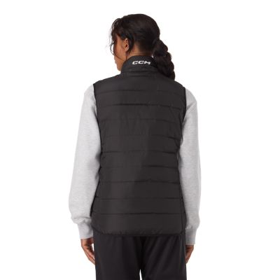 Veste matelass&eacute;e sans manches Signature pour femmes