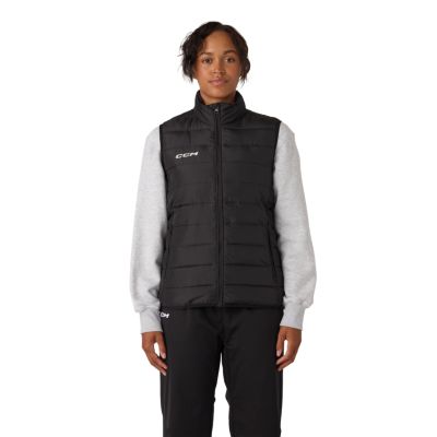 Veste matelass&eacute;e sans manches Signature pour femmes