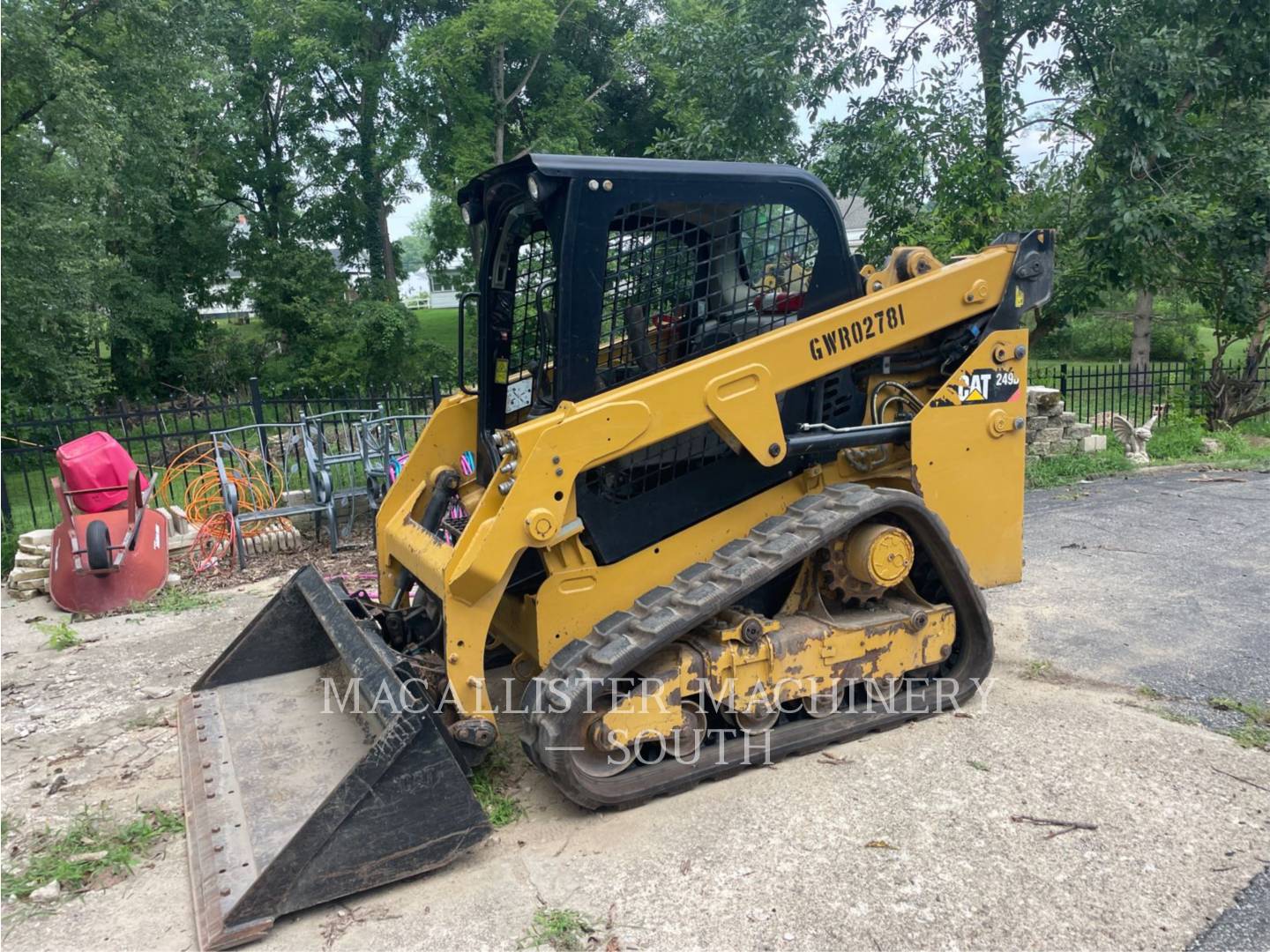 Photo of a  Caterpillar 249D