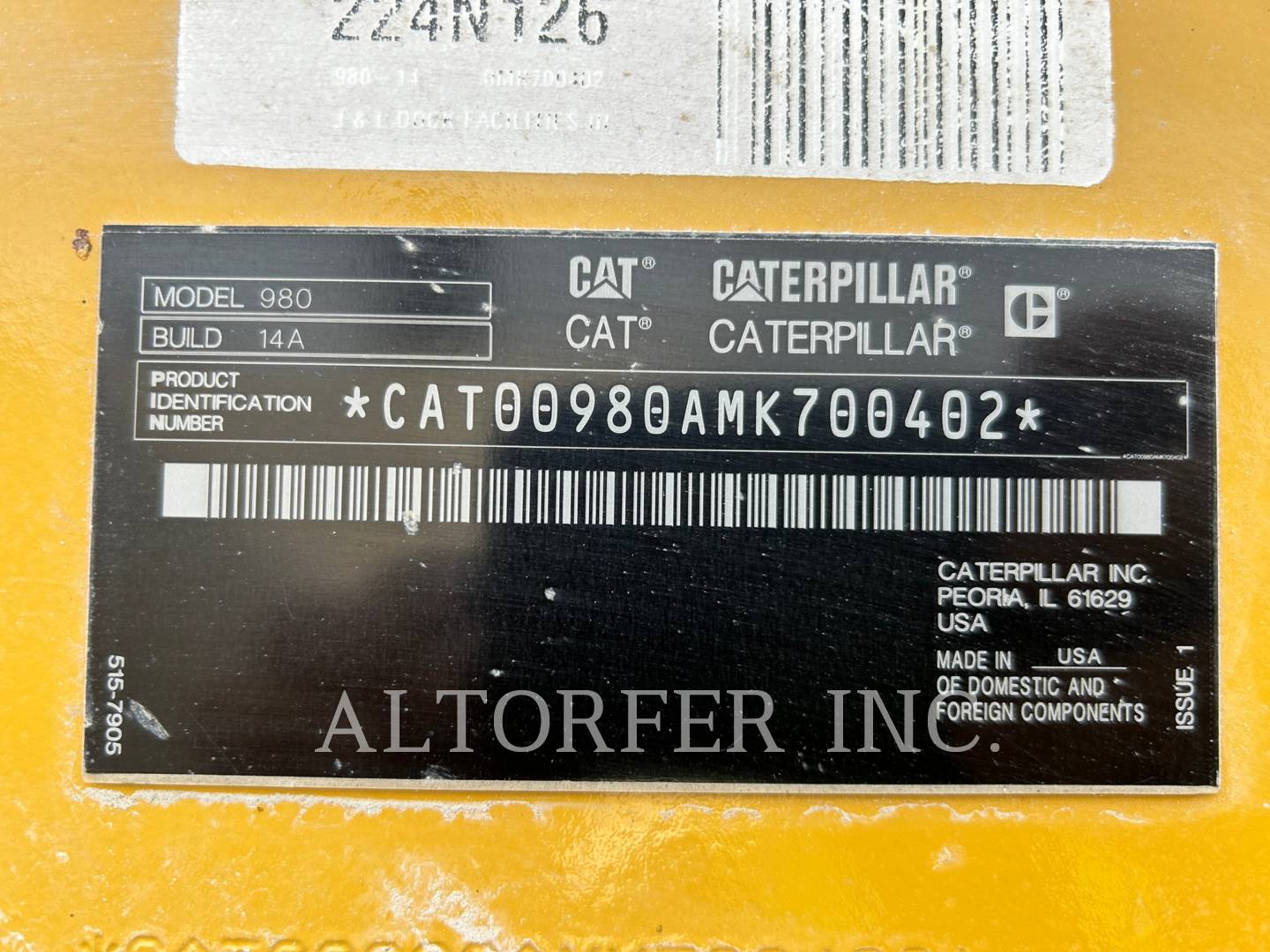2022 CAT 980-14 &#8211; #10178830