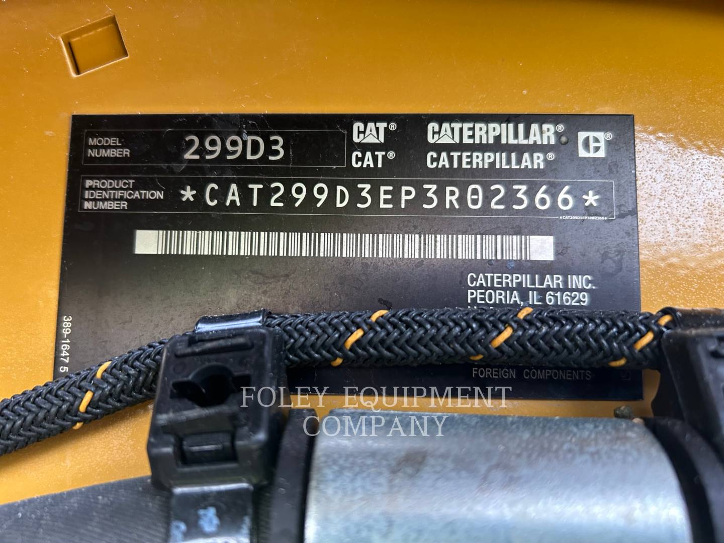 Serial Number Plate