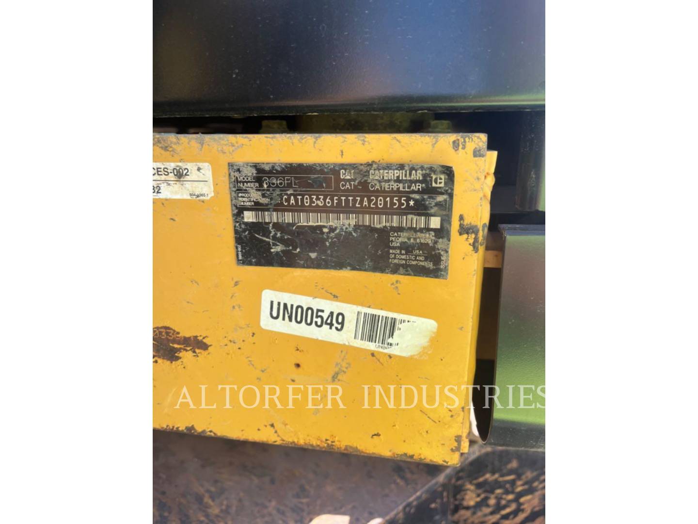 2018 CAT 336FL TH &#8211; #10094451