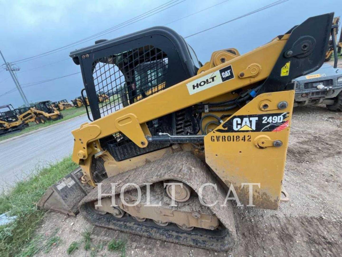 Photo of a  Caterpillar 249D