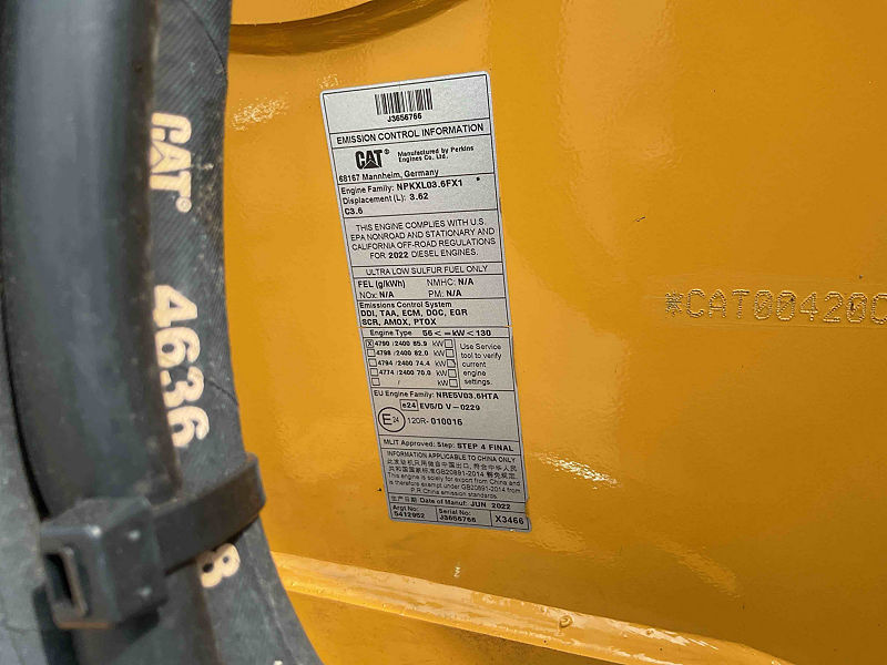 2022 CAT 420 4AEM