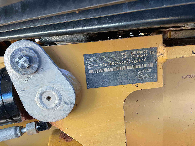 2018 CAT D4K2LGP