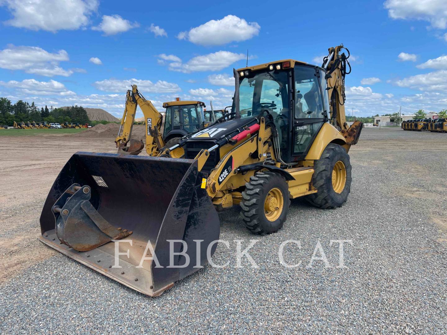 Photo of a  Caterpillar 420E IT