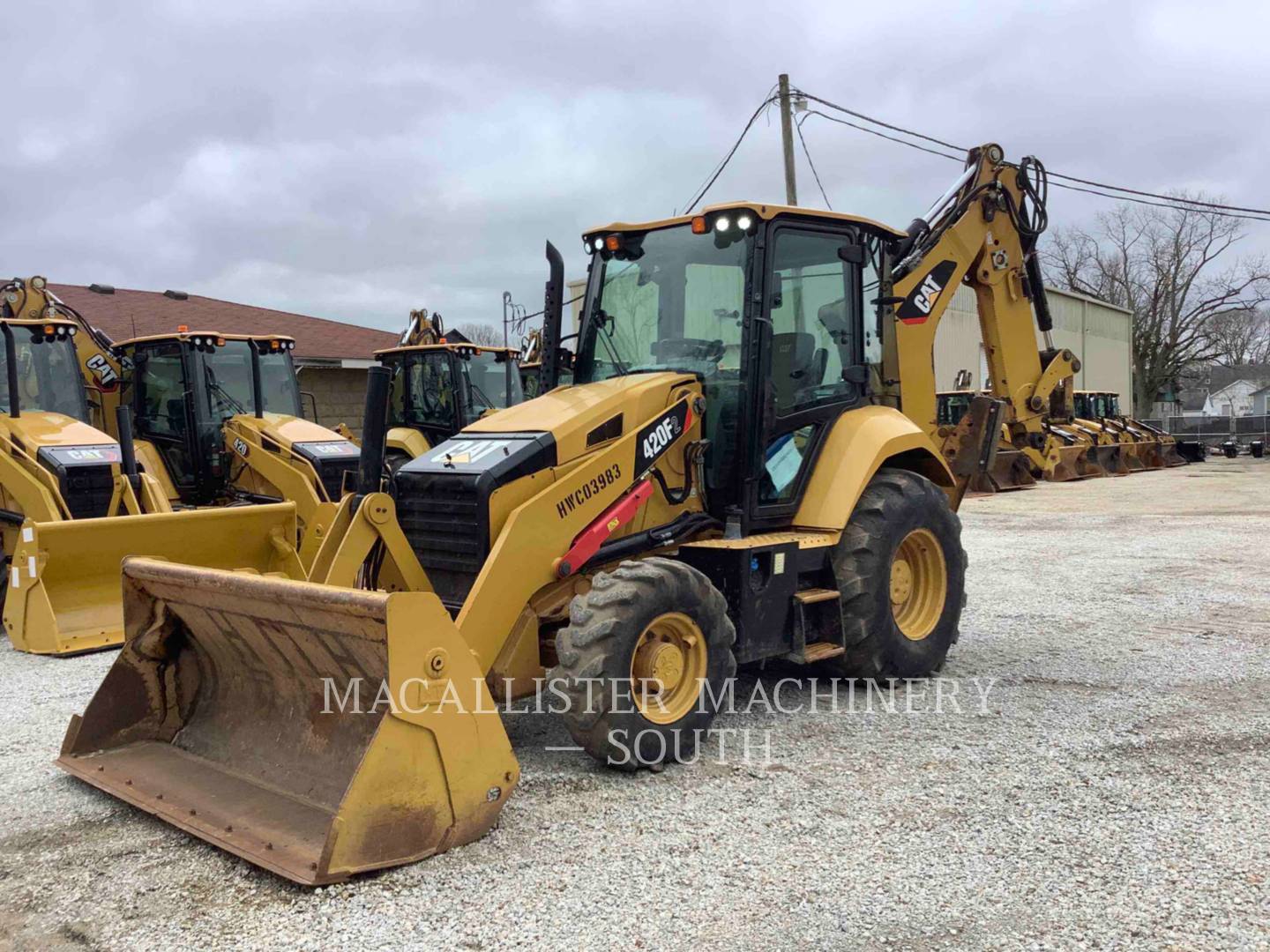 Photo of a  Caterpillar 420F2ST
