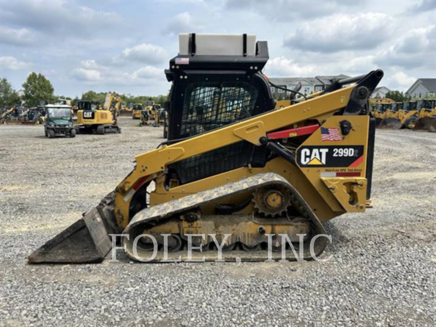 Photo of a  Caterpillar 299D2
