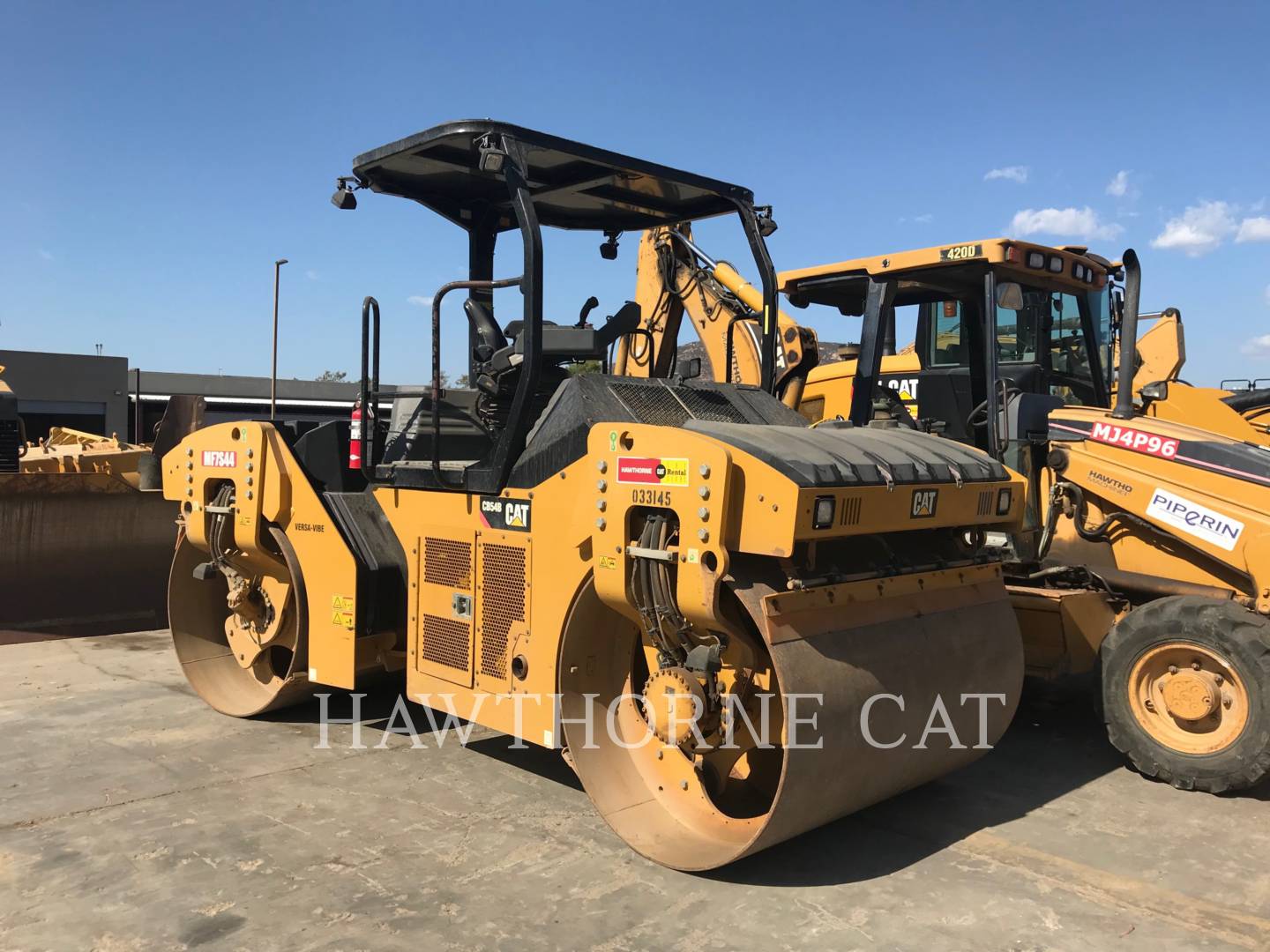 Used San Diego Compactors CB54B Serial LXD00188 Hawthorne Cat