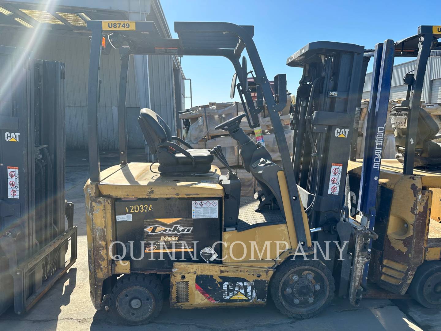 2018 Caterpillar Lift Trucks EC25N2-AC