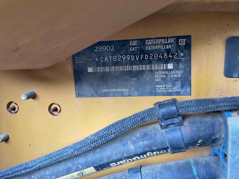 2018 CAT 299D AH
