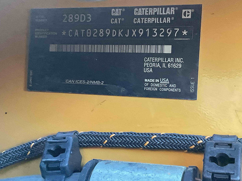 2023 CAT 289D A