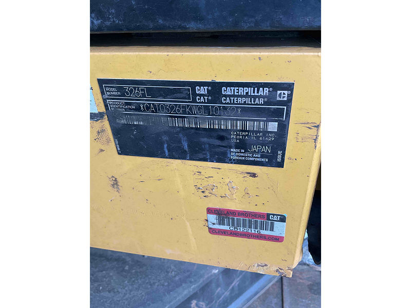2017 CAT 326FL