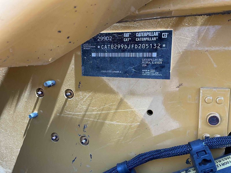 2019 CAT 299D2