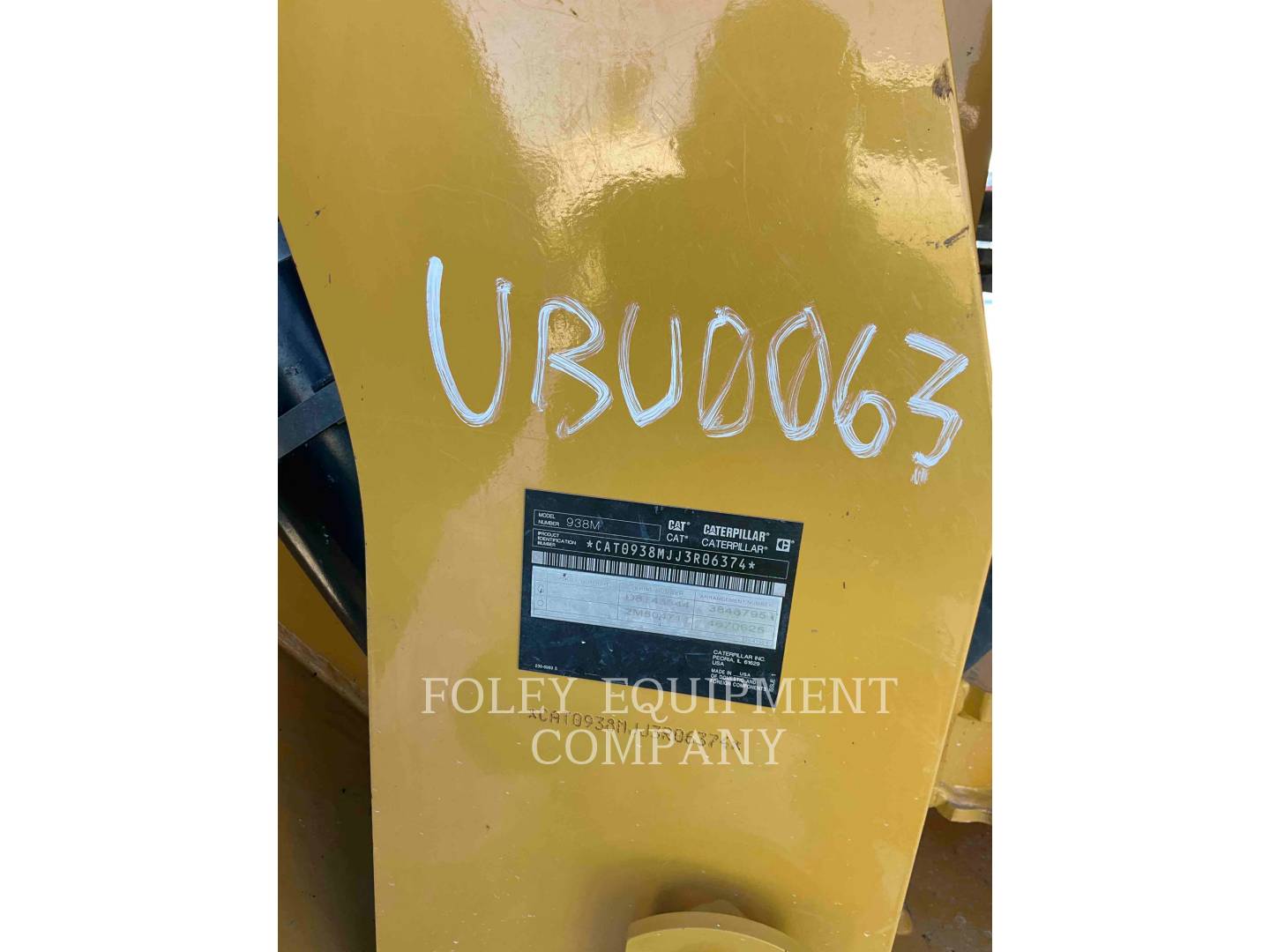 Serial Number Plate