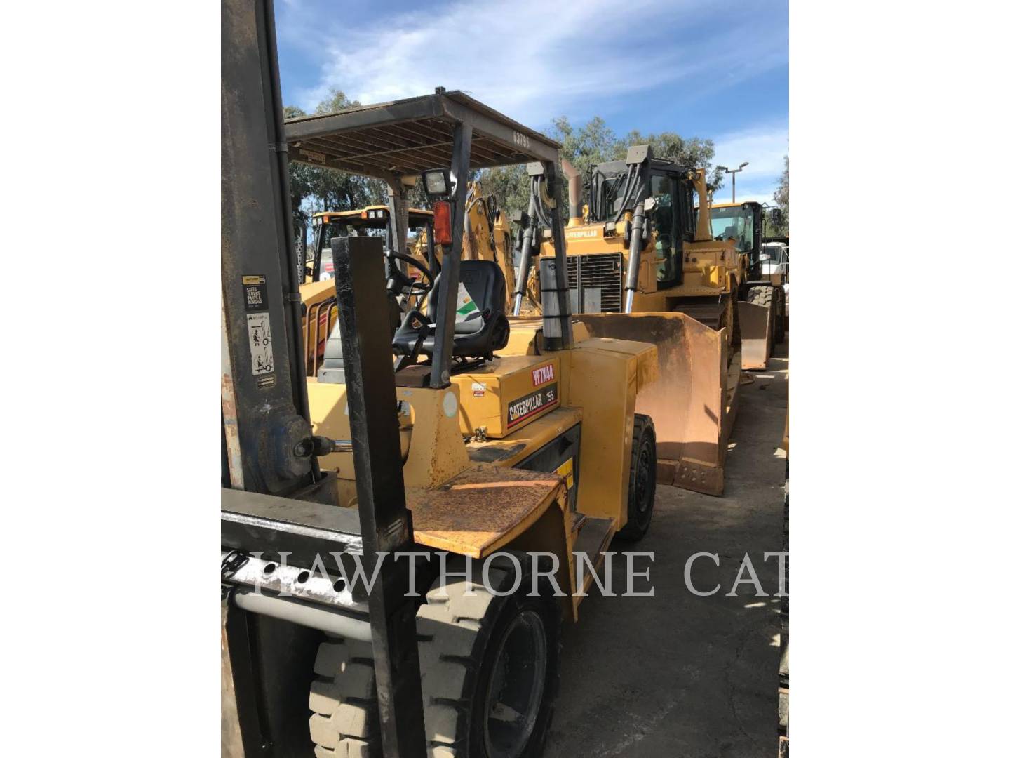 Used San Diego Forklifts Dp70d Serial T20c63365 Hawthorne Cat