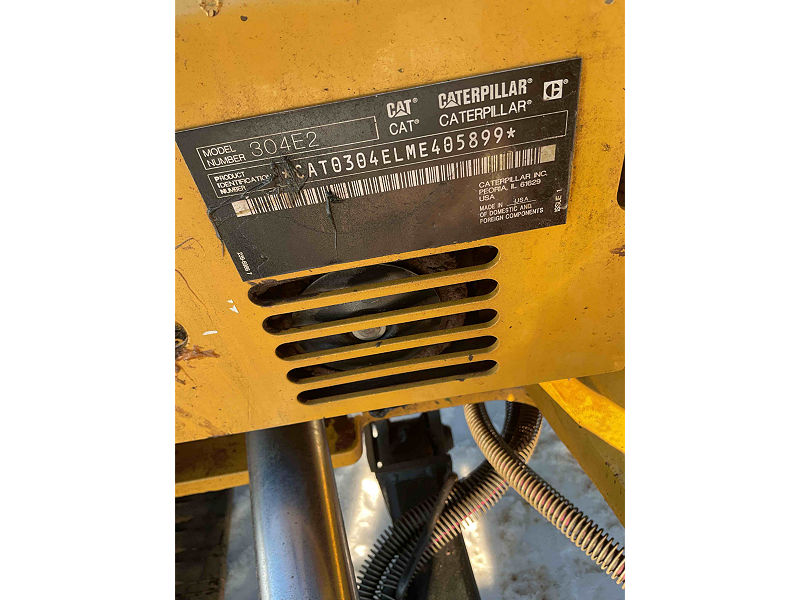 2019 CAT 304E2CR