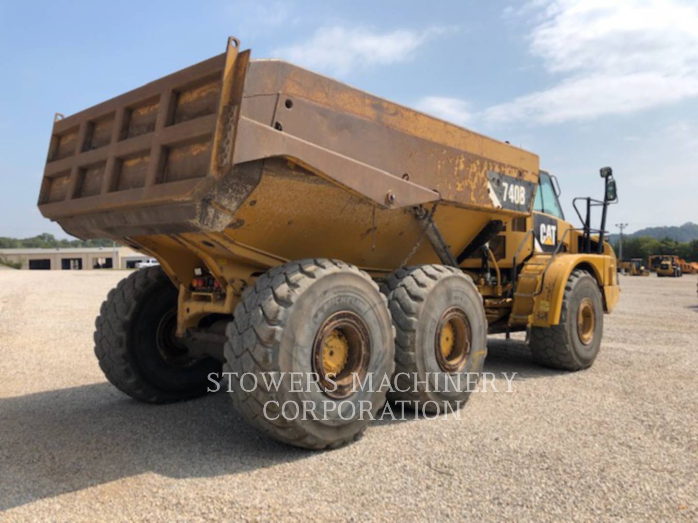 2014 Caterpillar 740B Stowers Cat