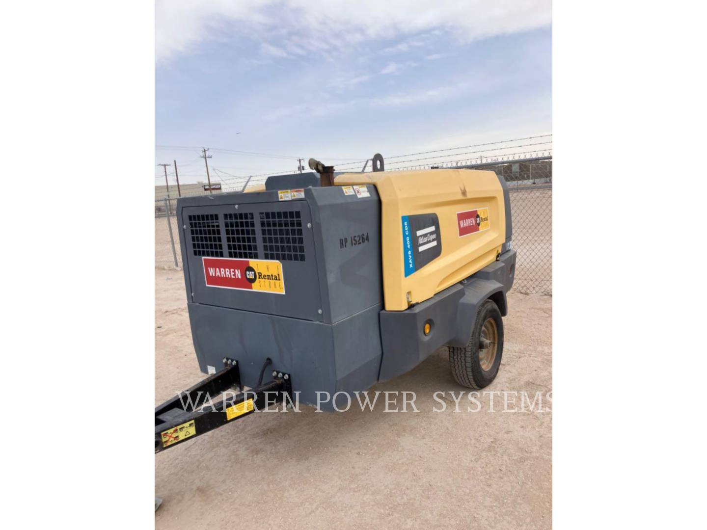 2021 ATLAS-COPCO 400XAVST4F