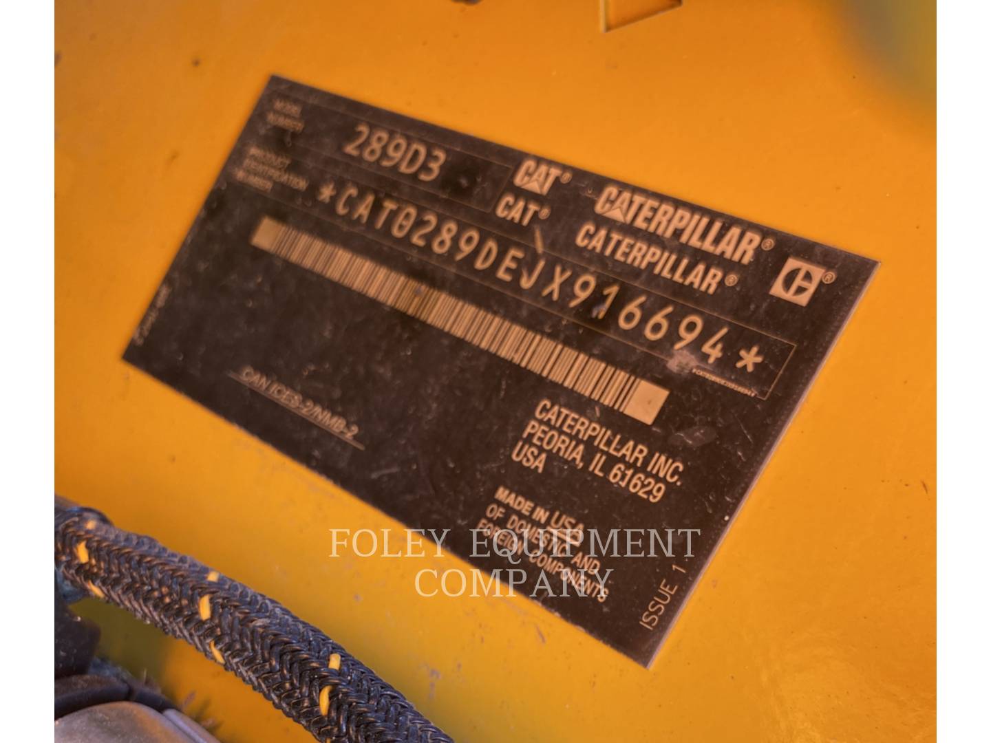 Serial Number Plate