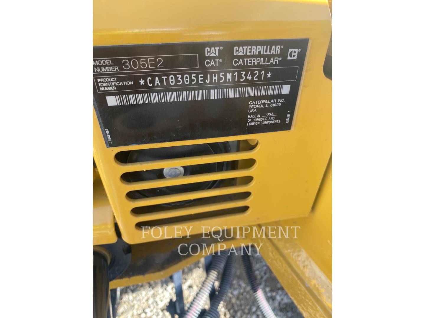 Serial Number Plate