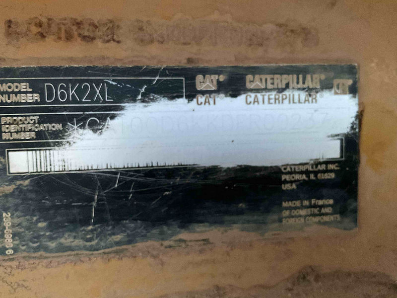 2016 CAT D6K2XL