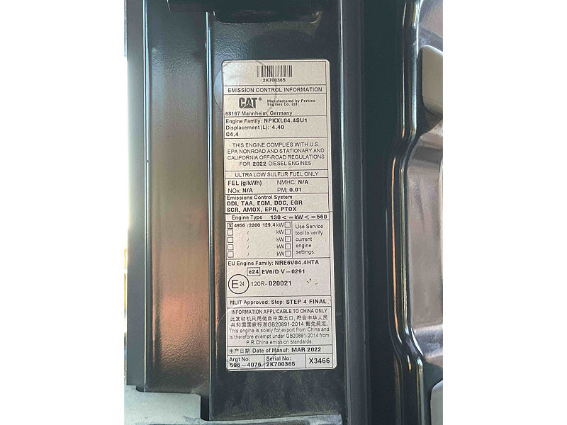 2022 CAT 320 9