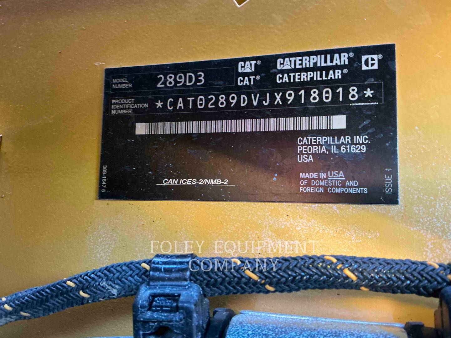 Serial Number Plate