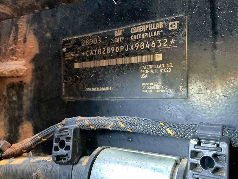 2021 CAT 289D AH